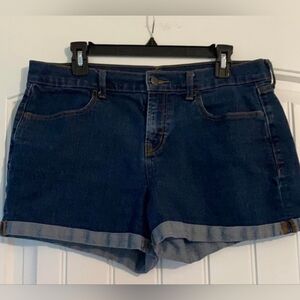 Old Navy cuffed Jean Shorts Size 12